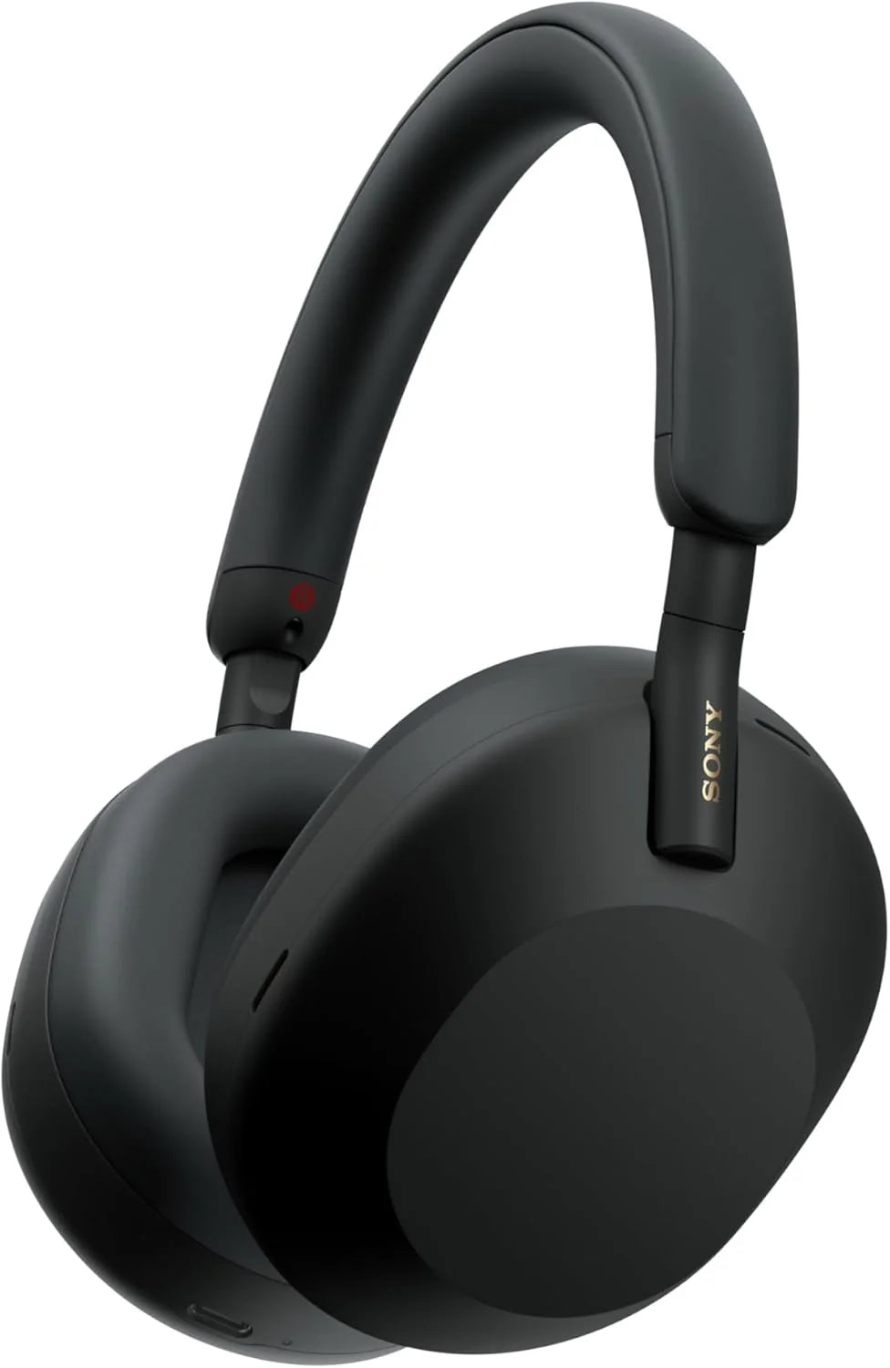 Sony WH-1000XM5 Noise Cancelling draadloze hoofdtelefoon - 30 uur batterijduur - Over-ear - Geoptimaliseerd voor Alexa en Google Assistent - met ingebouwde microfoon voor telefoongesprekken - Zwart(Met Zachte Hoes/Zwart)
