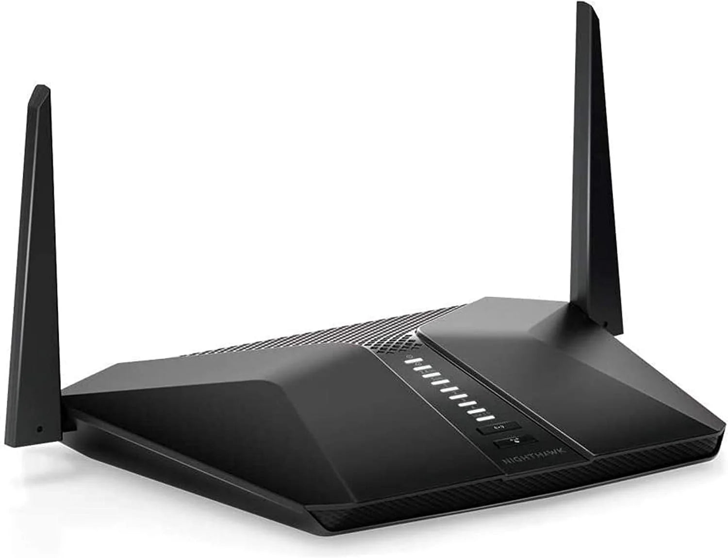 AX11000 NETGEAR Nighthawk RAX200 Wi-Fi 6 Router (12-stream tri-band AX12, tot 10,8 Gbps, dekking voor grote woningen en woningen tot 200 m², 4x 1G/1x 2,5G LAN, 2x USB 3.0, WPA3, voor iPhone 11 en S20)(AX3000 (4-Stream)/Wifi 6 Router)