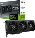 ASUS Prime GeForce RTX 5060 8 GB GDDR7 OC Edition Gaming grafische kaart (Nvidia GeForce RTX5060 DLSS 4, 2.5-sleuf ontwerp, PCIe 5.0, 3X DisplayPort 2.1b, 1x HDMI 2.1b, PRIME-RTX5060-O8G)