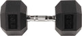 Fitvids Rubbergecoate zeshoekige halter, in verschillende maten(50 lbs Single)