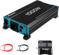 Renogy Inverter 3000 W 12 V met aan/uit-schakelaar DC naar AC met AC-prioriteitsschakelaarfunctie(12 V 1000 W)