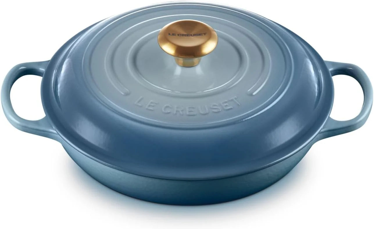 Le Creuset Campagnard in Geëmailleerd Gietijzer, 26 cm, 2 liter, Chambray, 21180264344441