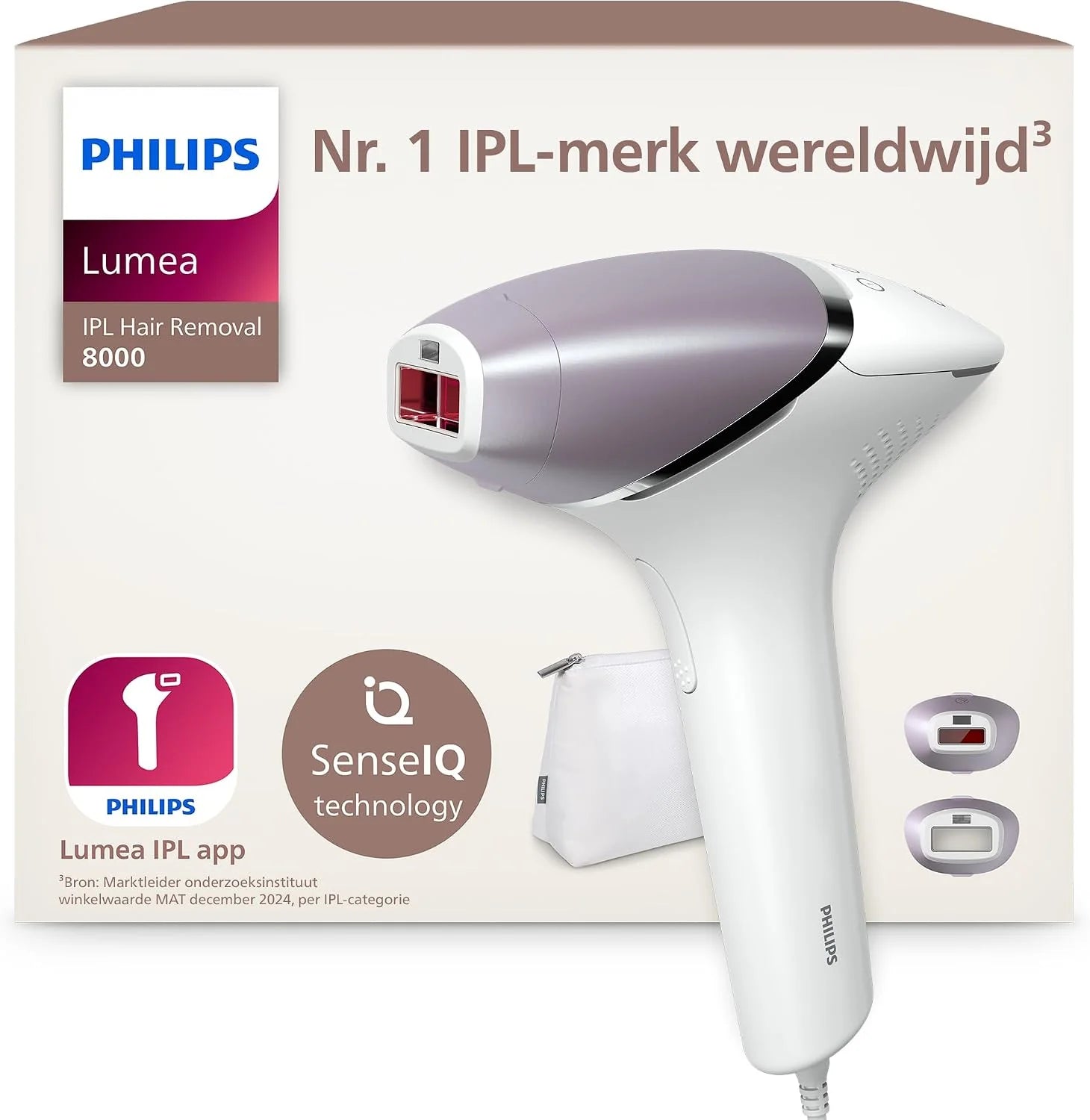 Philips Lumea IPL Prestige, 4 hulpstukken - ontharingsapparaat plus Satin Compact-pentrimmer (BRI949/00)(BRI944/00)