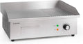 Klarstein Elektrische grill, grillplaat, elektrische grillplaat, tafelgrill, elektrische grill van roestvrij staal, spatbescherming en opvangbak, glad en geribbeld XL grilloppervlak: 54,5 x 35 cm(Grillfläche: 54,5x35cm (2/3 glatt1/3 geriffelt))